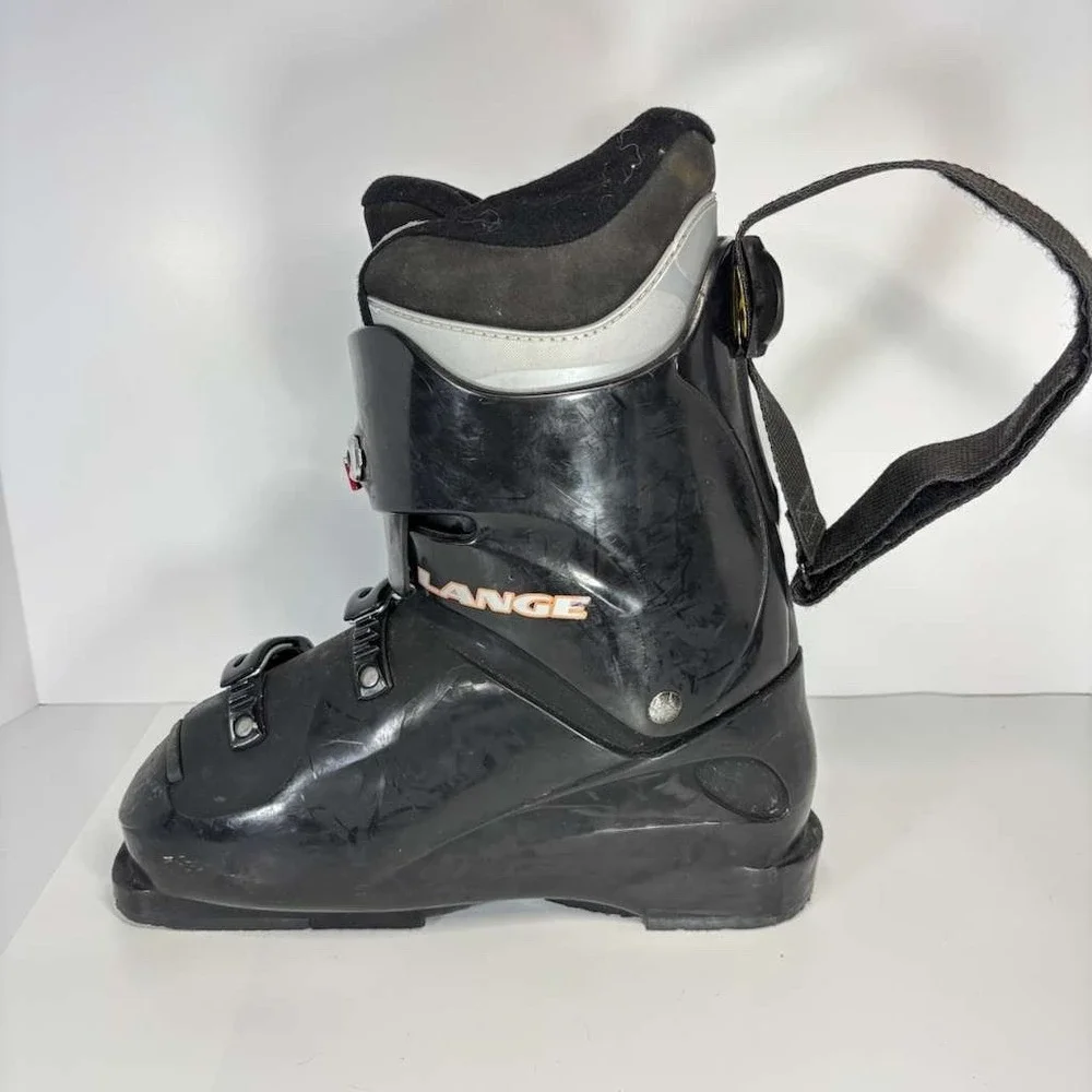 Women's Lange Fit @ Fun Ski Boots 255 Black Red 3/1/2 3 Marco ADJ Size 8.5 US